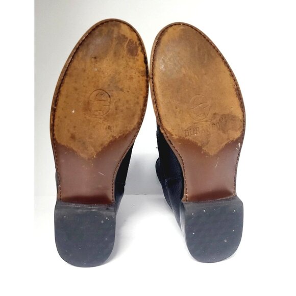 Vintage Durango Black Kiltie Leather Ankle Booties -‎ Size 7 - Picture 3 of 8